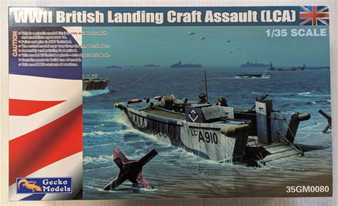 350080 WWII BRITISH LANDING CRAFT ASSAULT LCA