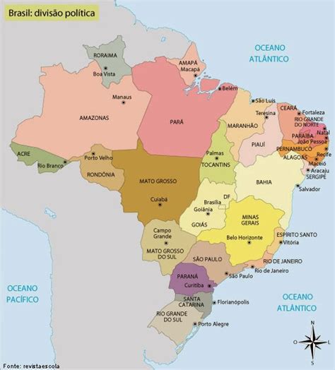 Geografia Fronteiras Do Brasil