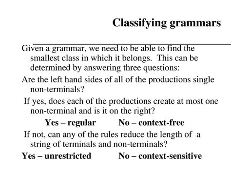 Languages And Grammer In Tcs Ppt Download