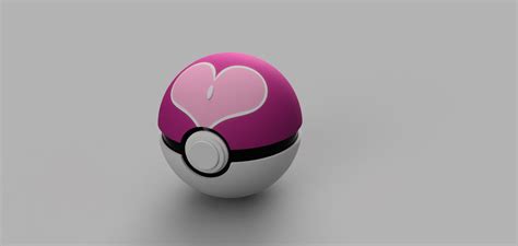 Pokemon Love Ball by Manamanom | Download free STL model | Printables.com