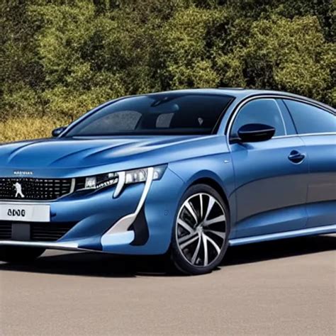 Peugeot 508 Coupe 2020 Full Scene Stable Diffusion Openart