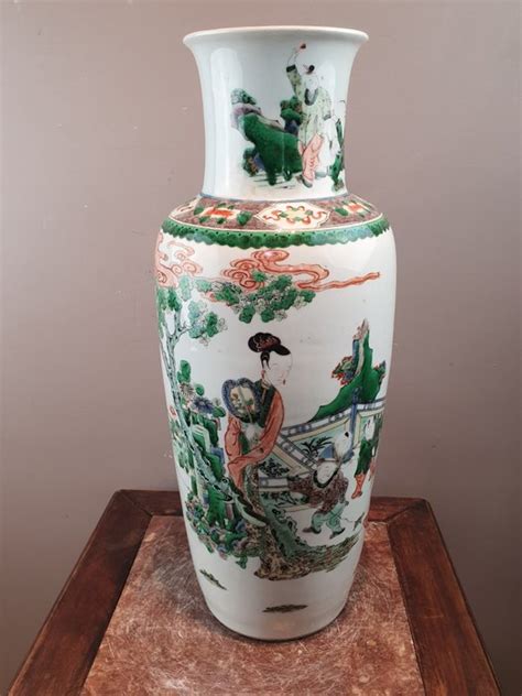 Vase Porcelaine Famille Verte Chine Xixe Si Cle Catawiki