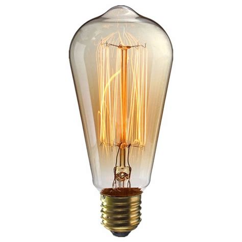 Żarówka Dekoracyjna Ozdobna Retro Edison St64 E27 Savineo Sklep