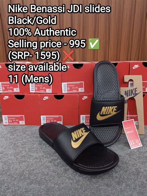 Nike Benassi Jdi Slides Men S Fashion Footwear Slippers And Slides On Carousell