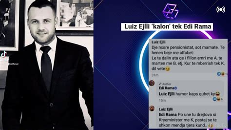 Edi Rama Peshkon Fenomenin Luiz Ejlli E Ben Per Vete Dhe Ja Merr Sali