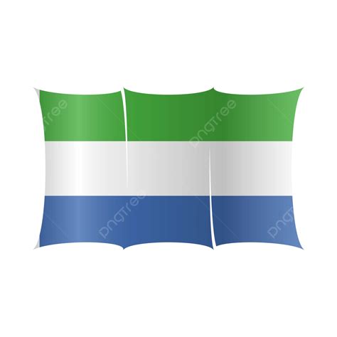 Bandera De Sierra Leona Vector Png Sierra Leona Bandera Dia De Sierra Leona Png Y Vector