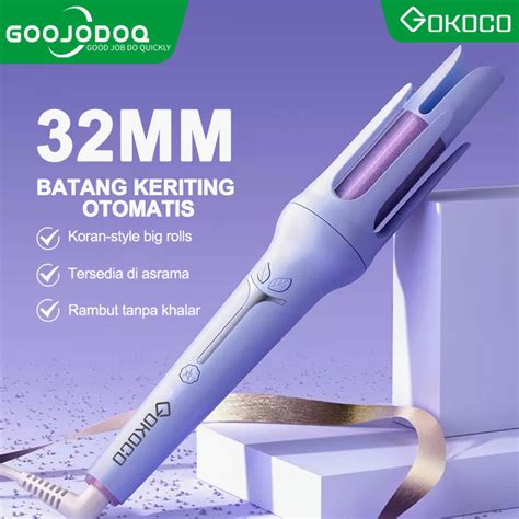 Jual Goojodoq Catokan Rambut Ceramics Mm Catokan Curly Otomatis Curly