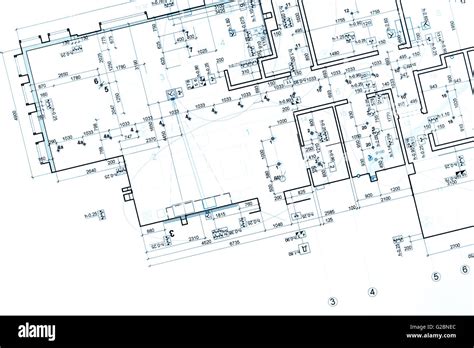 Blueprint Planos De Planta Planos Arquitectónicos Fondo De