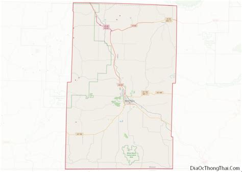 Map Of Howell County Missouri Địa Ốc Thông Thái