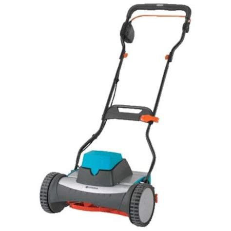 Gardena 12v 380ac Cordless Reel Lawn Mower The Home Depot Canada