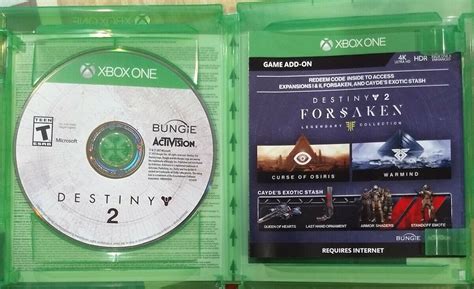 Destiny 2 Forsaken Legendary Collection Xbox One 47875882775 Ebay