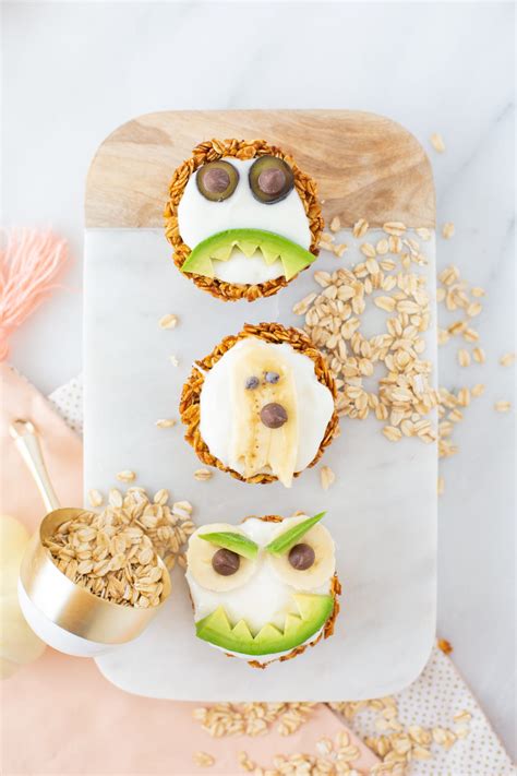 Spooky Yogurt Granola Cups For Halloween