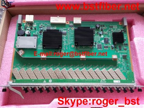 Gpfd 16 Ports Ge Olt Board With 16pcs C Sfp Modules For Ma5680t