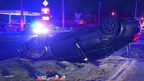 2 Taken To Hospital Following Overnight Crash