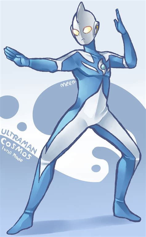 Ultraman Cosmos (luna mode) by MeensArts on DeviantArt