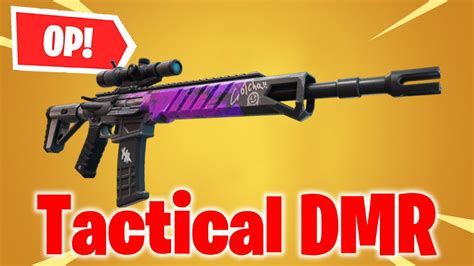 NEW Tactical DMR Gameplay Location In Fortnite Chapter 4 Season 4