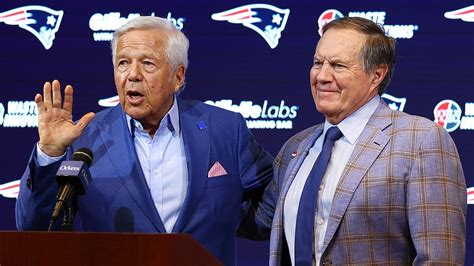 Patriots Robert Kraft Wishes The Best For Bill Belichick After Legendary Coach Misses Out On