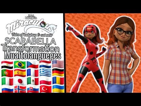 Miraculous Season 4 Scarabella Transformation Mualti Languages