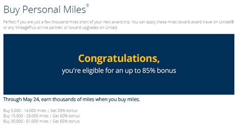 Canadian Rewards United Airlines Unwrap Your Special Bonus Miles Offer