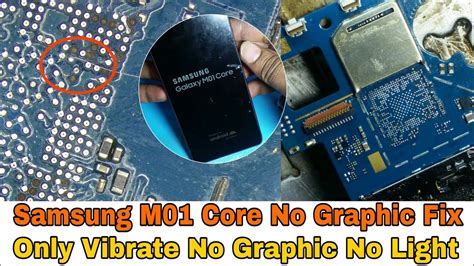 Samsung M01 Core Only Vibrate Solution No Graphic No Light Solution