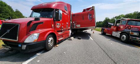 New York State Police Investigating Tractor Trailer Crash On I 87 In