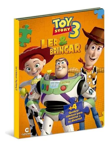 Livro Ler E Brincar Quebra Cabe A Toy Story Parcelamento Sem Juros