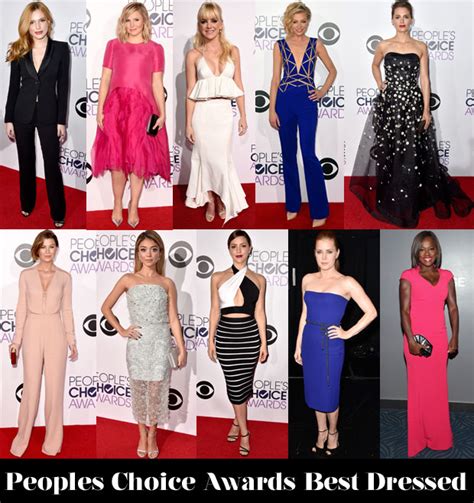 Who Was Your Best Dressed At The 2015 People's Choice Awards? - Red ...