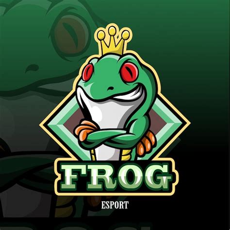 Premium Vector Frog Mascot Esport Logo