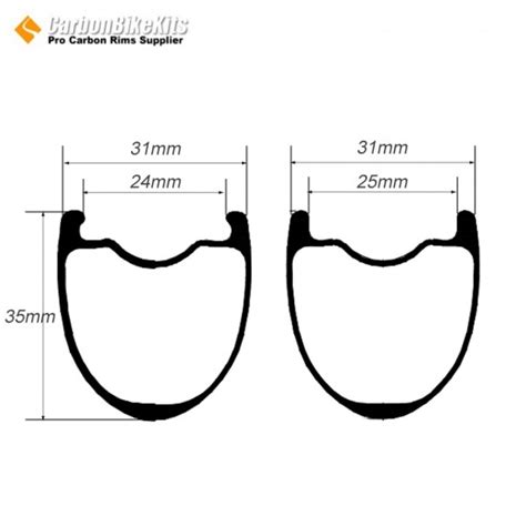 G Ultralight C X Mm Symmetric Carbon Tubeless Gravel Cx Rim