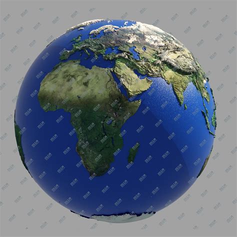 地球3d模型（earth 3d打印模型下载 3d工场 3dworkscn