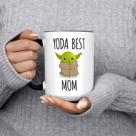 Yoda Best Mom Mug Yoda Best Mom Gift Funny Mom Mug Best Mom Etsy