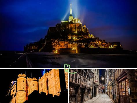 Mont-Saint-Michel at night (tips + photos)