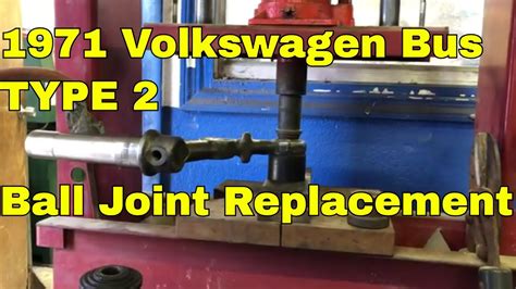 Vw Bus T How To Replace And Install New Ball Joints Youtube