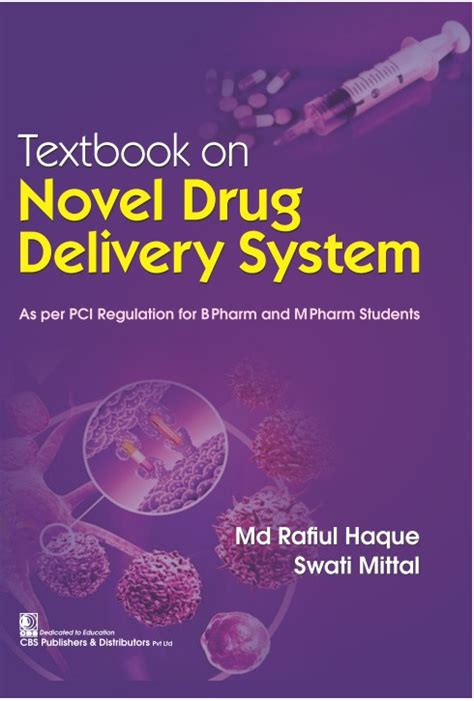 Textbook On Novel Drug Delivery Systems Pb 2023 Ss Publishers And Distributors