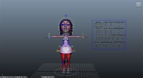 Bruise Slap On Rig For Maya Free Character Rigs Downloads For Maya Images