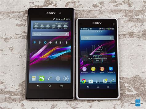 Sony Xperia Z1 Compact vs Sony Xperia Z1 - PhoneArena