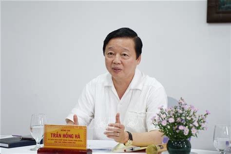 Deputy Prime Minister Tran Hong Ha Is Chairman Of The National