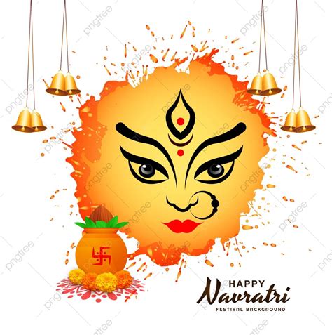 Navratri Celebration Clipart Transparent Background, Happy Navratri ...