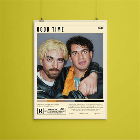 Good Time Retro Movie Poster DIGITAL DOWNLOAD - Etsy