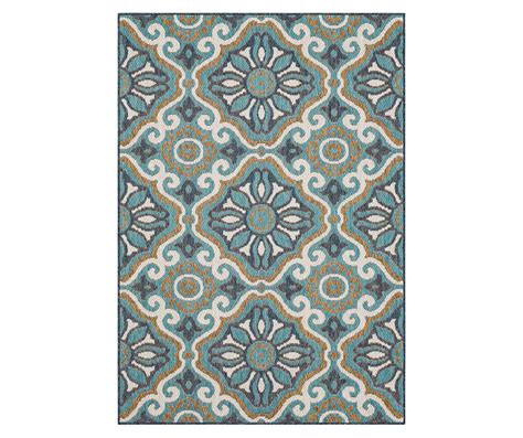 Mohawk Mohawk Home Waterside Blue Area Rug | Big Lots