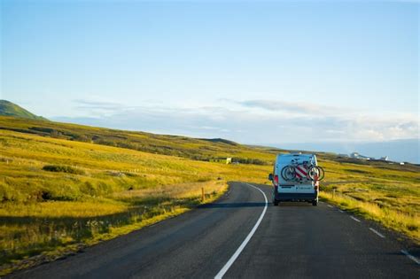Premium Photo | Family vacation cycle on a bus , road trip in a highway ...