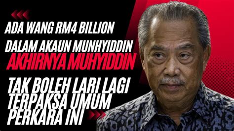 Lepas Sprm Tangkap Ramai Orang Akhirnya Muhyiddin Tampil Buat