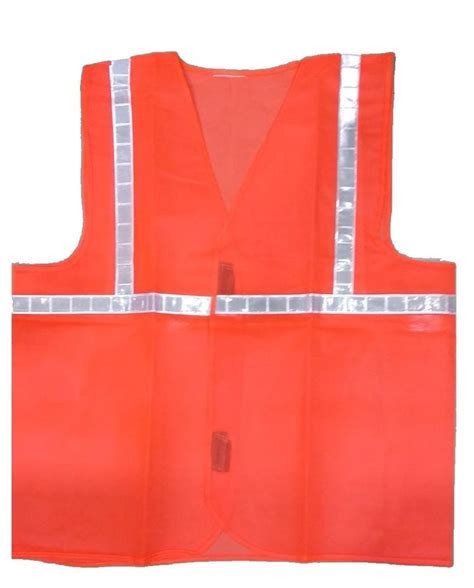 Without Sleeves Polyester Reflective Safety Jacket For Construction