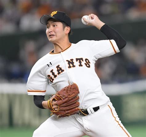 プロ初先発の巨人・横川が5回1失点の好投 プロ初勝利の権利を手に降板野球デイリースポーツ Online