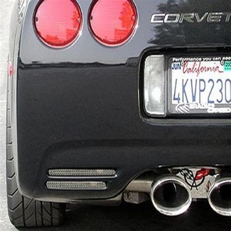 C5 And Z06 Corvette Rear Bumper Screen 2 Pc Set 1997 2004