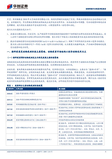 动物保健行业深度研究报告：后非瘟时代的动保行业逻辑演绎pdf 先导研报