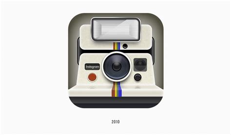 Instagram first logo, 2010 – TURBOLOGO – Logo Maker Blog