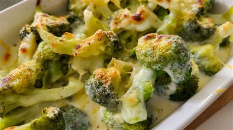 Easy Cheesy Broccoli Au Gratin Recipe Drizzling Flavor