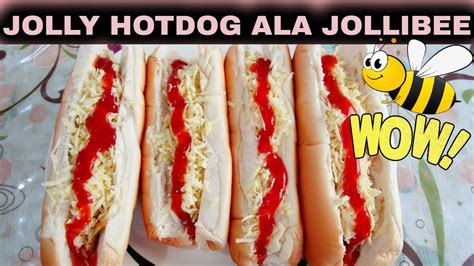 How To Make Your Own Jollibee Jolly Hotdog Jolly Hotdog Ala Jollibee