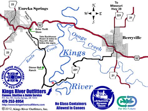 Directions — Kings River Outfitters